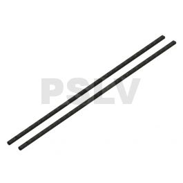 LX0443 Lynx Heli Innovations NANO CPX Solid CF Tail Boom   (2pcs)